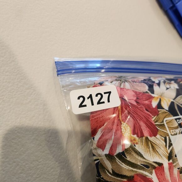 Charming Charlie Navy Floral Fringe Kimono One Size NEW Boho Bloomcore Festival - Picture 8 of 8